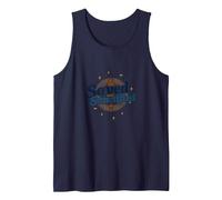 Saved and Sanctified: Inspirational Christian Faith Gift Tank Top, Men, Navy, S