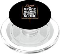 Saved By Grace Alone Christian Theology PopSockets PopGrip for MagSafe