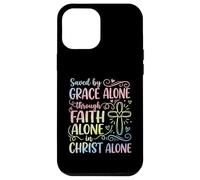 Saved by Grace Alone Solas for Christian Women Case for iPhone 12 Pro Max