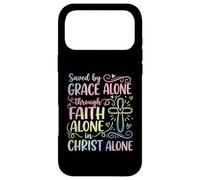 Saved by Grace Alone Solas for Christian Women Case for iPhone 17 Pro Max