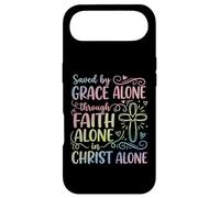 Saved by Grace Alone Solas for Christian Women Case for iPhone Air