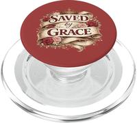 Saved By Grace Christian Angel Inspiring Ephesians 2:8 Item PopSockets PopGrip for MagSafe
