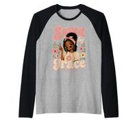 Saved By Grace Ephesians 2:8 Christian Bible Verse Raglan Baseball Tee
