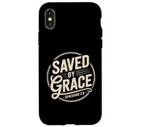 Saved By Grace Ephesians 2 8 Christian Scripture Case for iPhone X/XS