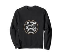Saved By Grace Ephesians 2 8 Christian Scripture Sweatshirt