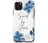 Saved by Grace Floral Christian Case for iPhone 11 Pro Max