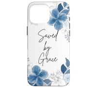 Saved by Grace Floral Christian Case for iPhone 16 Pro Max