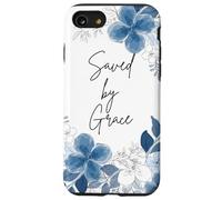 Saved by Grace Floral Christian Case for iPhone SE (2020) / 7 / 8