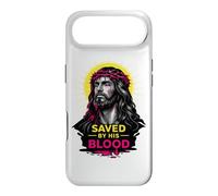 Saved By His Blood Jesus Christ Redemption Modern Faith Art Case for iPhone Air