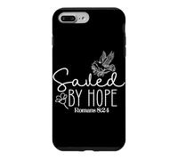 Saved BY HOPE Romans 8:24 Uplifting Spiritual Quote Case for iPhone 7 Plus/8 Plus