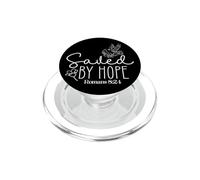 Saved BY HOPE Romans 8:24 Uplifting Spiritual Quote PopSockets PopGrip for MagSafe