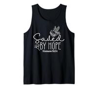 Saved BY Hope Romans 8:24 Uplifting Spiritual Quote Tank Top
