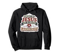 Saved By Jesus And An Amazing Cardiologist Doctor Christian Pullover Hoodie