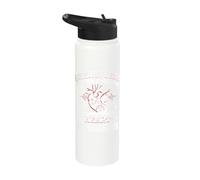 Saved by Jesus and an Amazing Heart Surgeon Stainless Steel Insulated Water Bottle