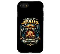 Saved By Jesus And An Amazing Heart Surgeon Survivor Christ Case for iPhone SE (2020) / 7/8