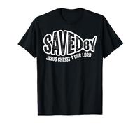 Saved by Jesus Fish Ichthus Christian Faith Bible Religious T-Shirt
