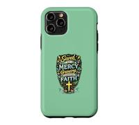Saved By Mercy Growing Through Faith Christian Design Case for iPhone 11 Pro
