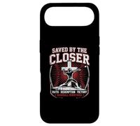Saved By The Closer Christian Baseball Jesus Faith Case for iPhone Air