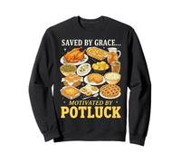 Saved Grace Bible Christian Casserole Dish Church Potluck Sweatshirt