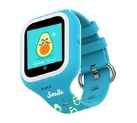 SaveFamily Iconic Plus Mr. Wonderful Edition with customized straps. Smartwatch for kids with Video call, Music, Caller ID, Video, Bluetooth, App Store, Whatsapp & Fun Stickers (Blue)