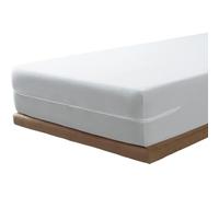 SAVEL - Mattress Encasement (150x190/200 cm) King Size | Adjustable and Elastic | Absorbent Mattress Protector - White