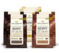 Saver Bundle Callebaut, Milk, Dark & White Chocolate Chips (6 x 2.5kg Bundle)