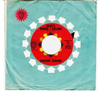 SAVERIO SARIDIS 45 RPM Here's Where I Belong / Love is the Sweetest Thing
