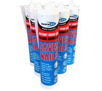 (Pack of 15) Bond IT Saves Nails Instant Grab Adhesive - Wood, Brick, Metal Plastic No Nails