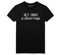 SaveThePeople But First, A Disco Nap T Shirt, Medium, Mens/Unisex, Black Unisex