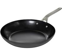 SAVEUR SELECTS NITRI-Black Carbon Steel Naturally Non-Stick 30 cm/ 12" Frying Pan | Induction Ready, 350°C Heat-Resistant, Oven Safe, Nitrided Rust-Resistant Cookware