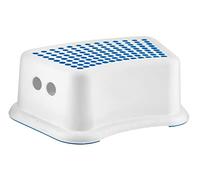 SAVEX Plastic Child Foot Step Stool Non-Slip Cover on Top For Children Practical Non-Slip Toilet Step, Multiuse Booster Step, Toddler Potty Training (Blue)