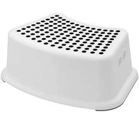 SAVEX Plastic Child Foot Step Stool Non-Slip Cover on Top For Children Practical Non-Slip Toilet Step, Multiuse Booster Step, Toddler Potty Training (Black)