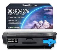 SavFinto B310 Black Toner Cartridge Replacement for Xerox 006R04376 Compatible for Xerox B305 B310 B315 Printer (3500 Pages, 1 Black)
