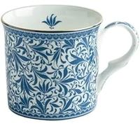 SaVgu Coffee Mug, Porcelain Espresso Coffee Cup Set,Mug,Coffee Mug, Classical Coffee Cup Ceramic European Afternoon Tea Bone China Tea Cup Retro Blue and White for Home Office Cup (Color : White)