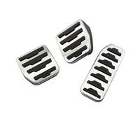 SAVHE Car Pedals Fit For Land Rover Discovery Sport Fit For Range Rover Evoque 2012-2017 Fuel Gas Brake Pedal Cover Trim Accessories(MT 3 Pcs)