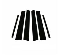 SAVHE Glossy Black Window Door Column B C Pillar Post Cover Trim Fit For BMW 5 Series E60 Sedan 4DR 2003-2010 Decoration Stickers Styling