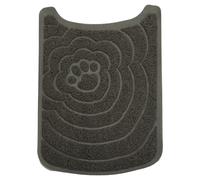 SAVIC Cat Litter Box Mat Nestor 47x40cm Gray, Anti-Slip, Dirt Catcher