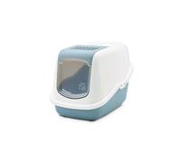Savic Nestor Cat Litter Box - Light Blue
