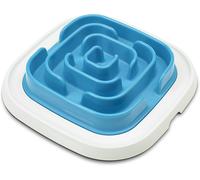 Savic Enigma Dog Cat Slow Feeder Food Bowl Interactive Maze Treat Blue
