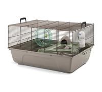 SAVIC Hamster Cage Duncan Brown/Grey 67X49X36.5Cm With Accessories And Door