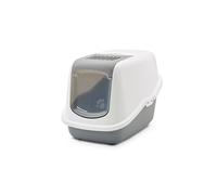 Savic Nestor Cat Toilet Home WhiteGrey 56x39x38.5 1 Litter Tray