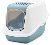 Savic Nestor Hooded Cat Litter Tray Toilet Box Easy Clean Filter Door 56cm