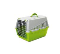 Savic Nv Trotter Pet Carrier, 49 x 33 x 30 cm, Lime Green/ Light Grey