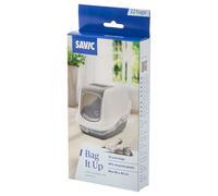 Savic Rincon Corner Litter Tray with Border - 12 x Bag it Up Maxi Litter Tray Bags