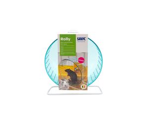 Savic Rolly Giant Exercise Wheel with Stand - 27,5 cm Diameter, 11-Inch, Extra Large, Model 01780000