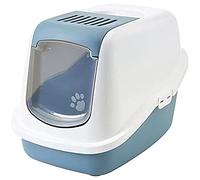 Savic Nestor Cat Litter Box - Light Blue