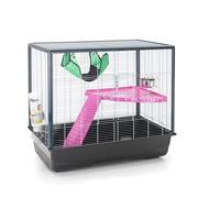 Savic Small Pet Cage Zeno 2 - Black: 80 x 50 x 70 cm (L x W x H)