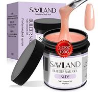 Saviland 100g Nudes Builder Gels: 3.5oz Large Capacity Hard Gel for Nails