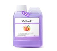 SAVILAND Advanced Monomer Acrylic Nail Liquid: Pure EMA Acrylic Liquid Peach Scent Nail Acrylic Monomer Liquid Non-Yellowing EMA Monomer For Acrylics Powder NailArt 240 ml