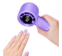 SAVILAND Nail Dryer for Regular Polish: 100 Speed Turbo Wind Fast Drying